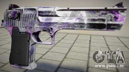 Deagle purple desert eagle pour GTA San Andreas