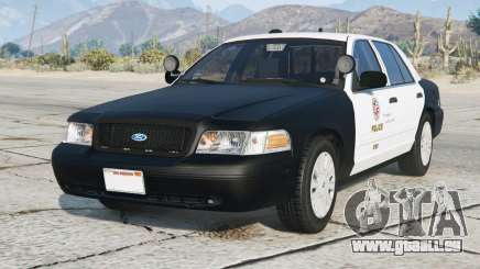 Ford Crown Victoria LAPD Raisin Black für GTA 5