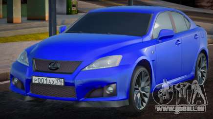 Lexus IS F Blue pour GTA San Andreas