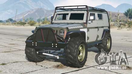 Jeep Wrangler Unlimited (JK) Furious 7 pour GTA 5