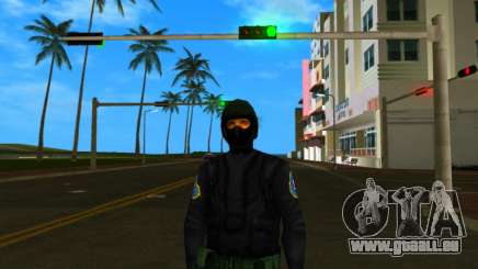 Agent du FBI en armure légère pour GTA Vice City