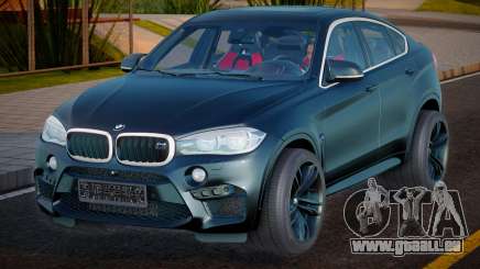 BMW X6m Tun Black Edition pour GTA San Andreas
