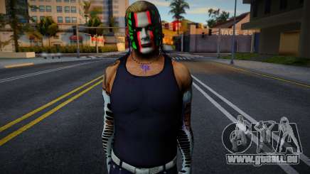 Jeff Hardy 2009 Facepaint pour GTA San Andreas