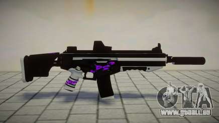 Dark Custom M4 pour GTA San Andreas