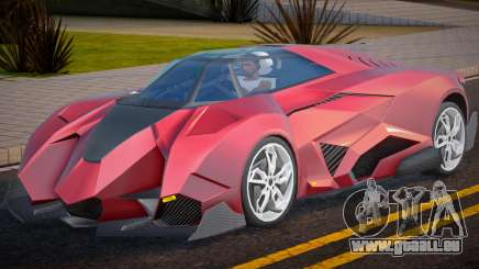 Lamborghini Egoista Bel pour GTA San Andreas