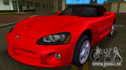 Dodge Viper SRT-10 Roadster TT Black Revel pour GTA Vice City