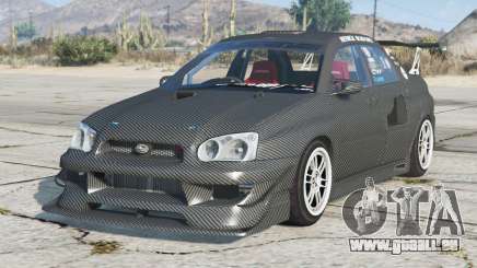 Subaru Impreza Anthracite pour GTA 5
