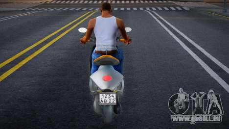 Cyclomoteur Vespa pour GTA San Andreas