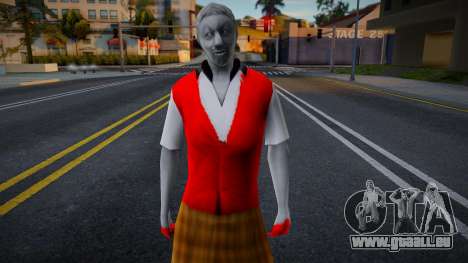 Serbian Dancing Lady skin 2 für GTA San Andreas