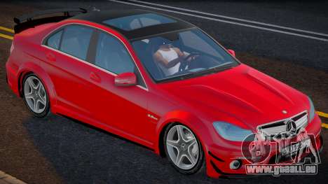 Mercedes-Benz C63 W204 4-door für GTA San Andreas