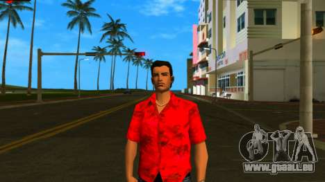 Red Shirt Black Jeans Tommy pour GTA Vice City