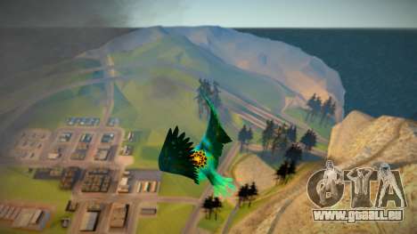 Mod Convertirse en Pajaro GTA V Falco Free fire pour GTA San Andreas