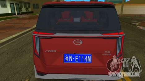 Trumpchi M8 pour GTA Vice City