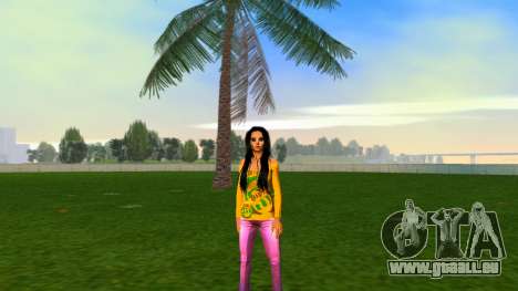 Girl Yellow outfit pour GTA Vice City