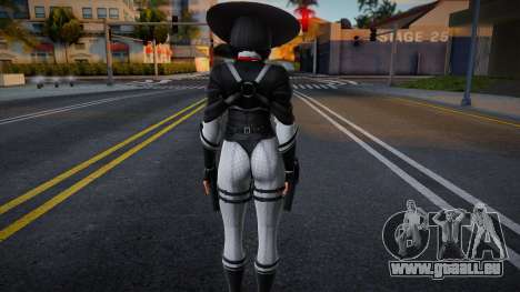 Lady Noir 7 pour GTA San Andreas