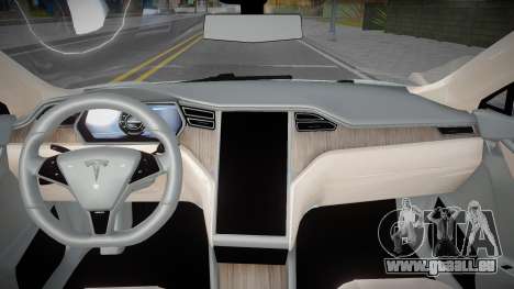 Tesla Model S P90D Cherkes pour GTA San Andreas
