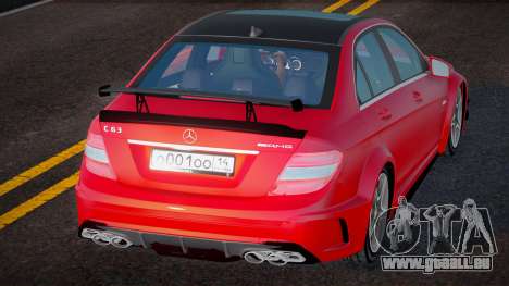 Mercedes-Benz C63 W204 4-door pour GTA San Andreas