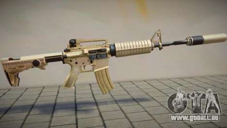 Desert M4 Gold pour GTA San Andreas