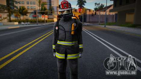 GTA Online Firefighter - SFFD1 für GTA San Andreas