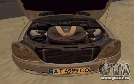 Mercedes-Benz S600 (W220) pour GTA San Andreas