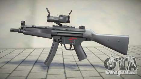 MP5a4 (Aimpoint) für GTA San Andreas