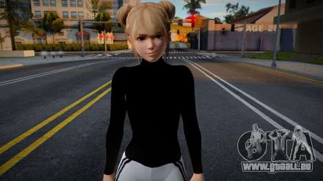 Marie Rose Sweater Black für GTA San Andreas