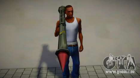 Heatseek RPG (Guided missile) from Fortnite pour GTA San Andreas