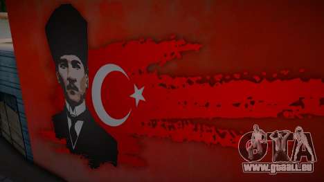 Atatürk Duvar Resmi pour GTA San Andreas