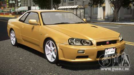 Nissan Skyline R34 GTR V1.1 für GTA 4