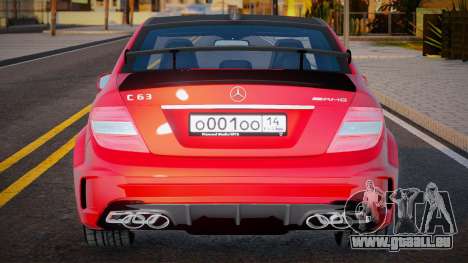 Mercedes-Benz C63 W204 4-door pour GTA San Andreas