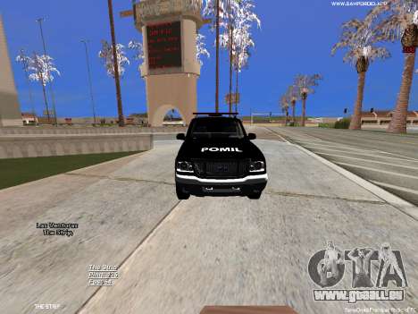 Ford Ranger 2008 Police militaire colombienne pour GTA San Andreas