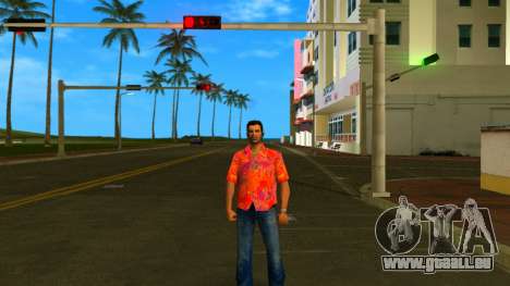 Tommy Skin Orange Rad für GTA Vice City