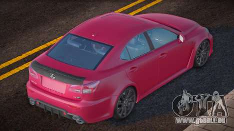 Lexus IS F 2013 Pink pour GTA San Andreas