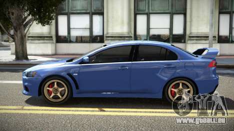 Mitsubishi Lancer Evolution X ZR V1.2 pour GTA 4