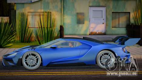 Ford GT 2018 Dia pour GTA San Andreas