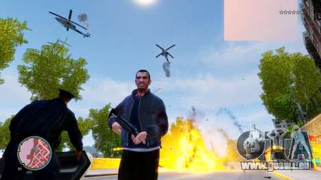 Die Polizei schießt ein RPG auf dich für GTA 4