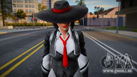 Lady Noir 1 für GTA San Andreas