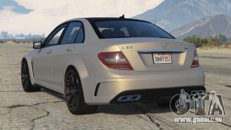 Mercedes-Benz C 63 AMG (W204) Pale Silver