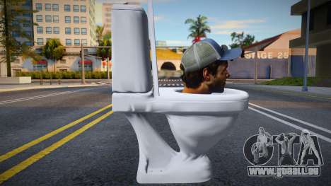 Skin De Skibidi Toilet Cabeza De Ellis Left 4 De pour GTA San Andreas