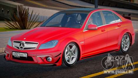 Mercedes-Benz C63 W204 4-door für GTA San Andreas