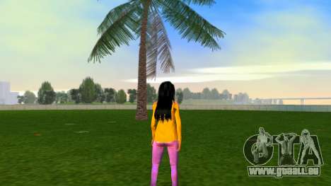 Girl Yellow outfit pour GTA Vice City