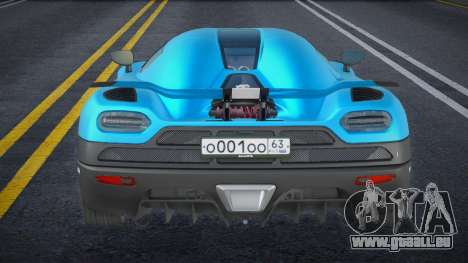 Koenigsegg Agera R 2011 Atom pour GTA San Andreas