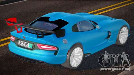 Dodge Viper GTS Cherkes pour GTA San Andreas