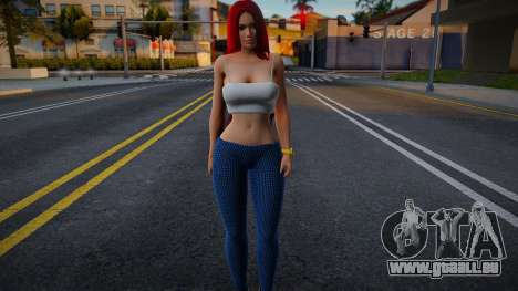 Red Head Girl pour GTA San Andreas