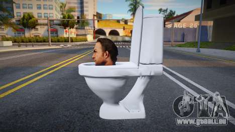 Skin De Skibidi Toilet Cabeza De Nick Left 4 Dea pour GTA San Andreas