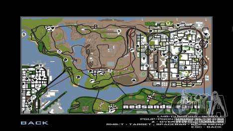 Tags sur le radar dans le style de GTA 4 pour GTA San Andreas