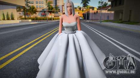 Mädchen im Brautkleid für GTA San Andreas