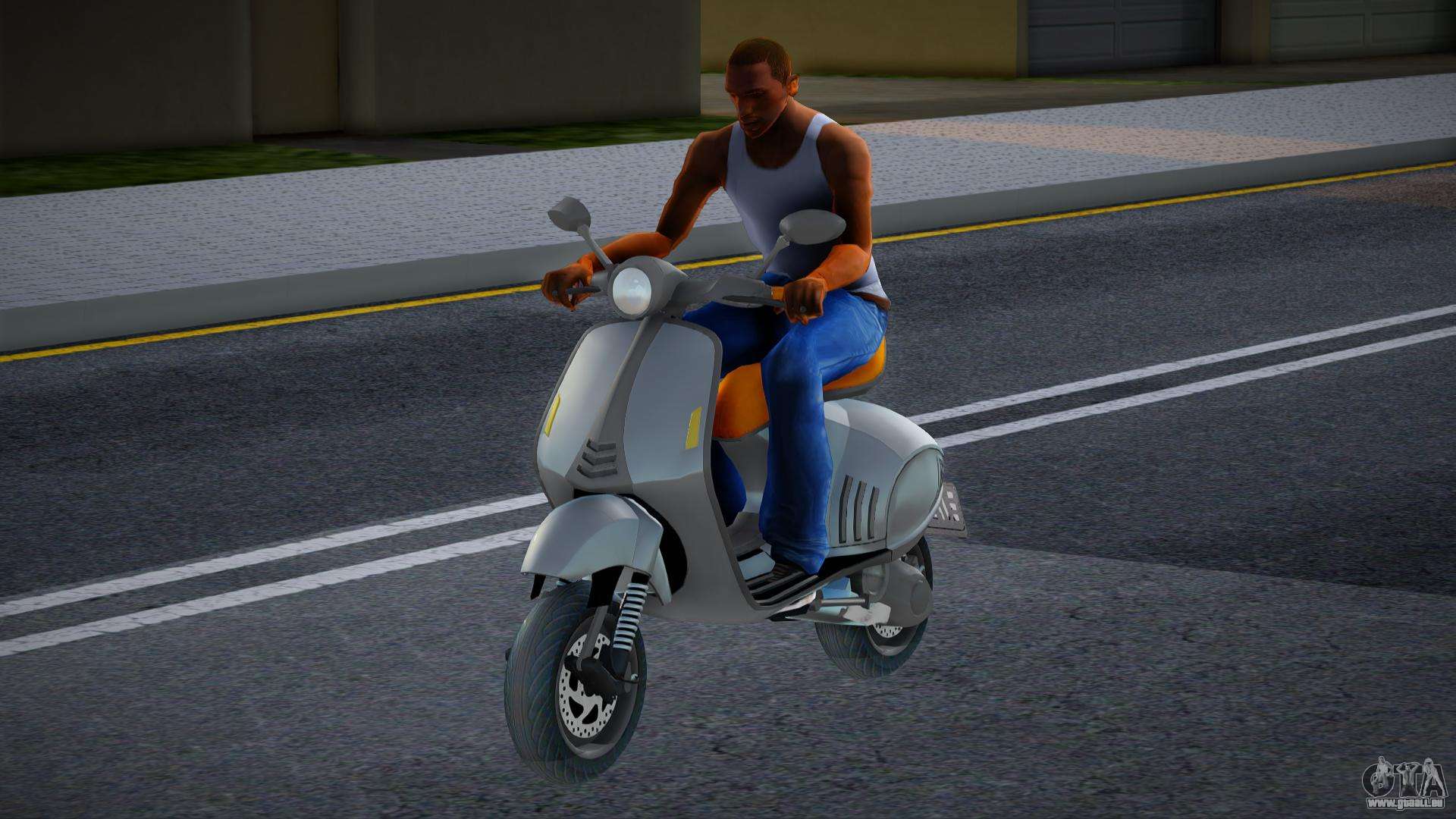 Cyclomoteur Vespa Pour GTA San Andreas
