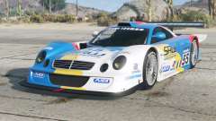 Mercedes-Benz CLK GTR AMG Coupe Spanish Sky Blue für GTA 5