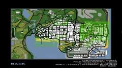 Tags sur le radar dans le style de GTA 4 pour GTA San Andreas